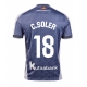 Real Sociedad Carlos Soler #18 Borta matchtröja 2025-26 Kortärmad Billigt